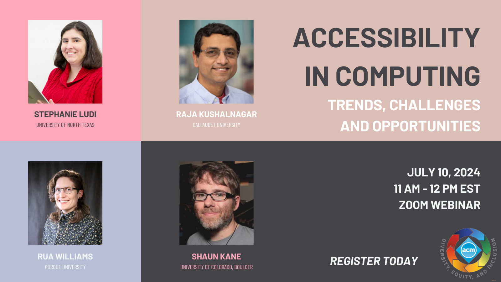Accessibility in Computing: Trends, Challenges and Opportunities